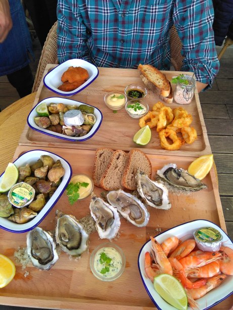 Plateaux de fruits de mer